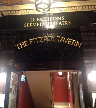 the only bit of the Fitzroy that hasn't changed!